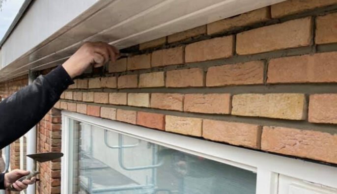 lateien de jong glas en gevel foto