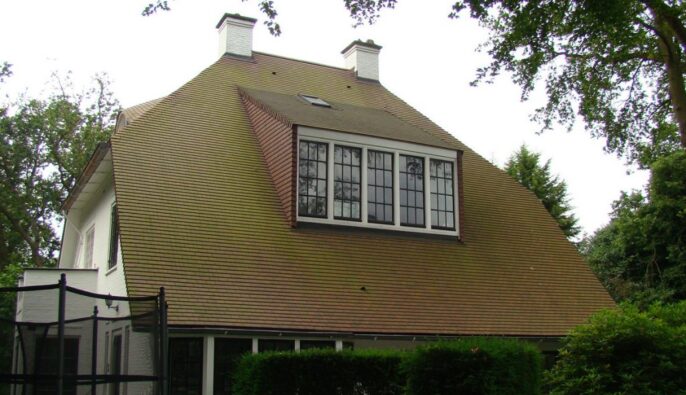 Villa Wassenaar dakreiniging foto 1