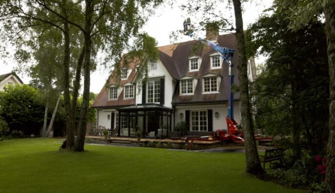 Villa Wassenaar dakreiniging foto 6